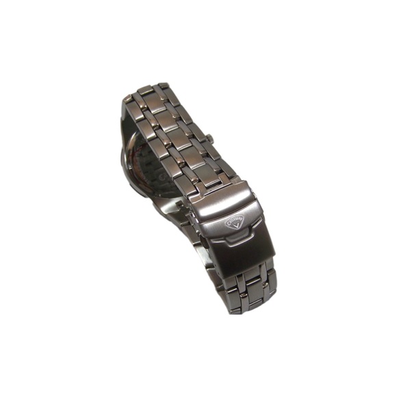 Callaway Golf Watch Blue Stainless Band Three Hand Date - Picture 6 of 8